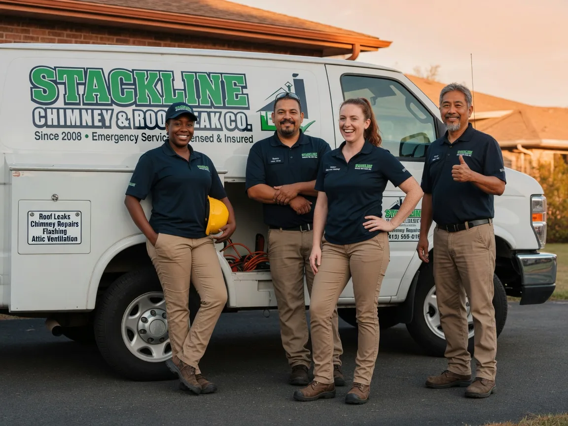Chimney flashing repair company in Tennessee Colony, TX